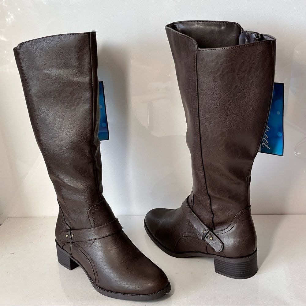 Easy Street Jewel Riding Boots - Picture 2 of 7